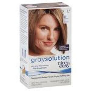 Clairol Gray Solution Nice'n Easy, 100% Coverage, #  Medium Blonde